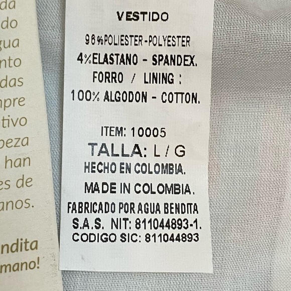 Agua Bendita Joaquina Floral Minidress Size Large - Picture 12 of 13